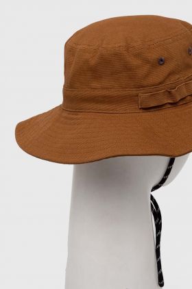 Kangol palarie din bumbac culoarea maro, bumbac