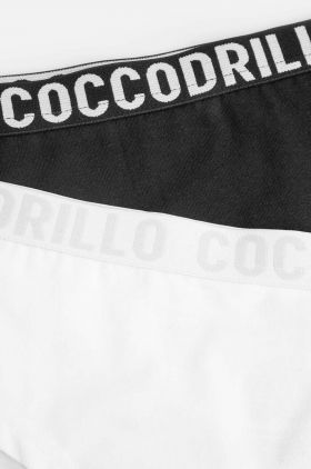 Coccodrillo chiloti copii 2-pack culoarea negru