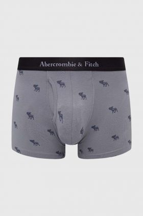 Abercrombie & Fitch boxeri 3-pack barbati, culoarea gri