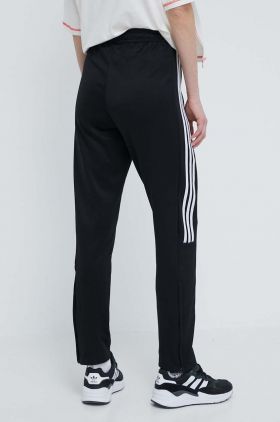 adidas pantaloni de antrenament Tiro culoarea negru, cu imprimeu, IS4554