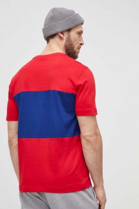 Champion tricou din bumbac barbati, culoarea rosu, cu imprimeu, 219853