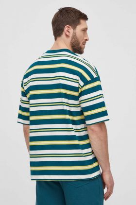 Champion tricou din bumbac barbati, culoarea verde, modelator, 219854