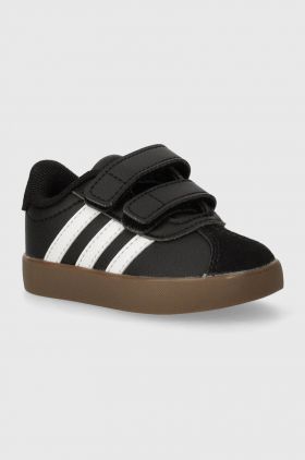 adidas sneakers pentru copii VL COURT 3.0 CF I culoarea negru