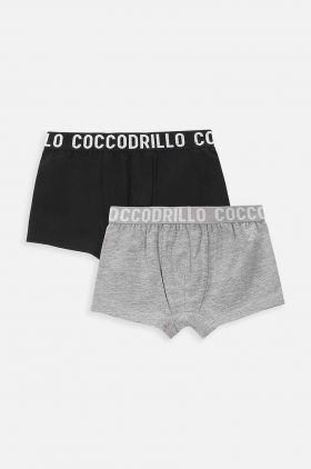 Coccodrillo boxeri copii 2-pack culoarea negru