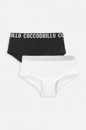 Coccodrillo chiloti copii 2-pack culoarea negru