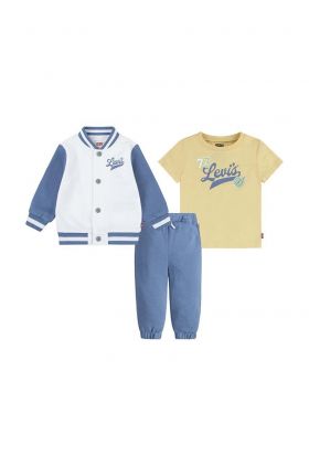 Levi's compleu bebe LVB PREP BOMBERTEE, & JOGGER culoarea galben