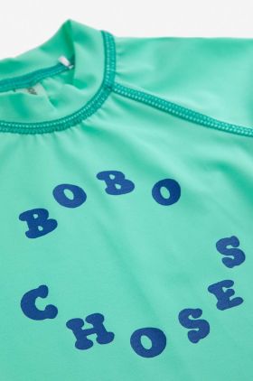 Bobo Choses tricou de înot pentru bebeluși culoarea turcoaz