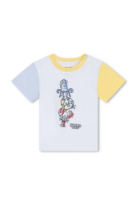 Kenzo Kids compleu bebe culoarea alb