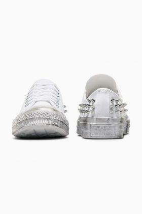 Converse tenisi Chuck 70 femei, culoarea alb, A07208C