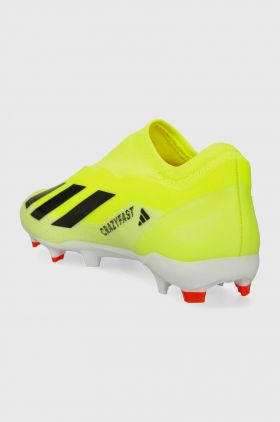 adidas Performance ghete de fotbal korki X Crazyfast League culoarea galben IG0622