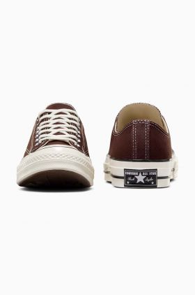 Converse tenisi Chuck 70 culoarea maro, A08189C