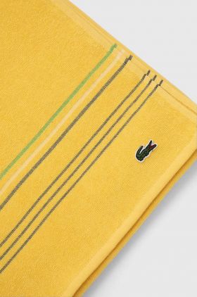 Lacoste prosop din bumbac L Timeless Jaune 70 x 140 cm