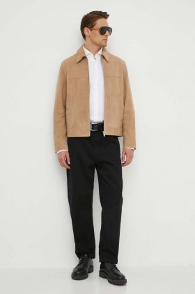 BOSS cămașă bărbați, culoarea alb, regular 50512656