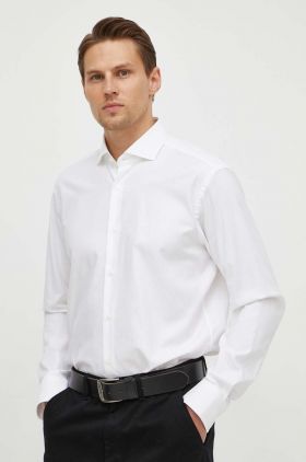 BOSS cămașă bărbați, culoarea alb, regular 50512656
