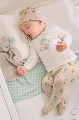 Mayoral Newborn compleu bebe culoarea galben