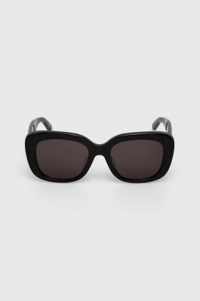 Balenciaga ochelari de soare femei, culoarea negru