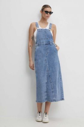 Answear Lab rochie jeans midi, drept