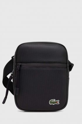 Lacoste borseta culoarea negru