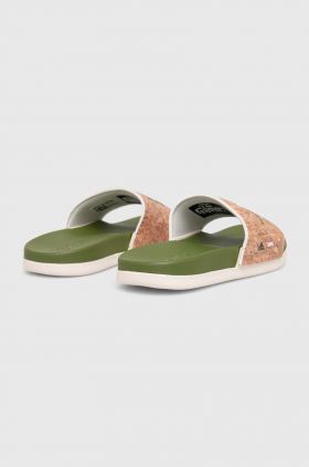 adidas slapi copii ADILETTE COMFORT GROOT K culoarea verde