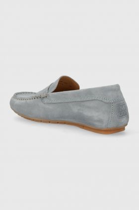 Marc O'Polo mocasini din piele intoarsa femei, cu toc plat, 40214623103300 NN2M3073