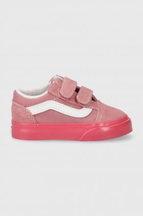 Vans tenisi copii Old Skool V culoarea roz