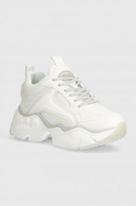 Buffalo sneakers Binary Athena culoarea alb, 1636086.WHT