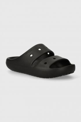 Crocs slapi copii CLASSIC SANDAL V culoarea negru