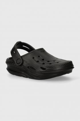 Crocs slapi copii OFF GRID CLOG culoarea negru