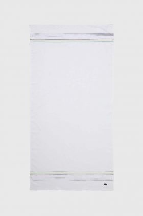 Lacoste prosop L Timeless Blanc 70 x 140 cm