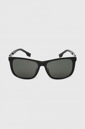 BOSS ochelari de soare barbati, culoarea negru