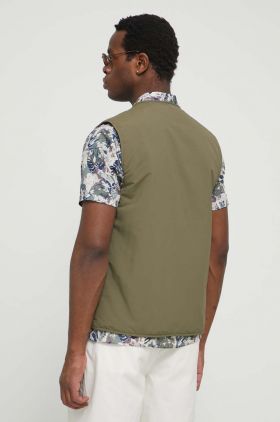 Barbour vesta barbati, culoarea verde, de tranzitie