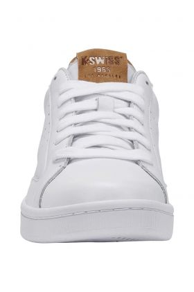 K-Swiss sneakers din piele LOZAN KLUB LTH culoarea alb