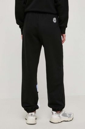 Karl Lagerfeld pantaloni de trening culoarea negru, cu imprimeu