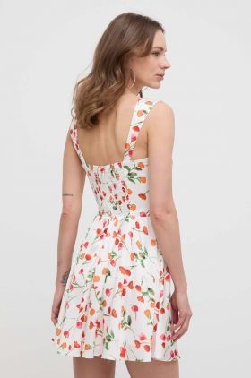 Bardot rochie mini, evazati