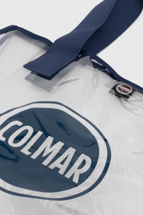 Colmar geanta de plaja culoarea transparent