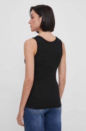 Pepe Jeans top femei, culoarea negru