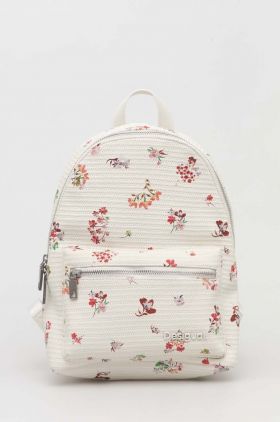 Desigual rucsac DELIRIUM MOMBASA MINI femei, culoarea bej, mic, modelator, 24SAKP15