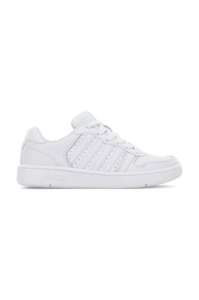 K-Swiss sneakers din piele COURT PALISADES culoarea alb