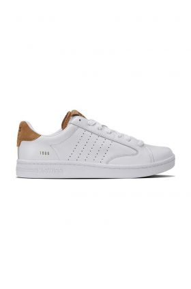 K-Swiss sneakers din piele LOZAN KLUB LTH culoarea alb