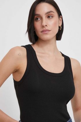 Pepe Jeans top femei, culoarea negru