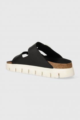 Birkenstock papuci BIRKENSTOCK X PAPILLIO Arizona Chunky femei, culoarea negru, 1025304