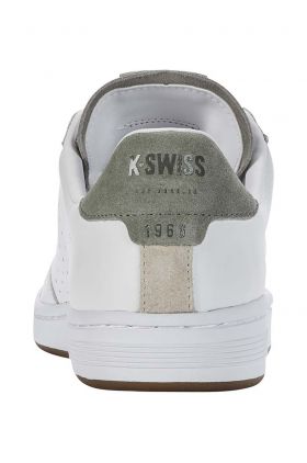 K-Swiss sneakers din piele LOZAN KLUB LTH culoarea alb