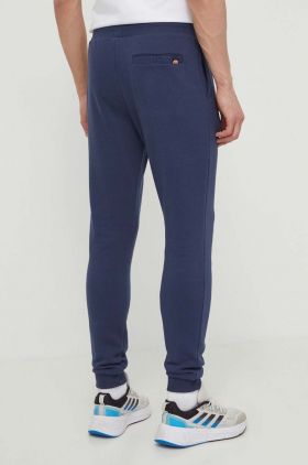 Ellesse pantaloni de trening Cravo Jog Pant culoarea albastru marin, cu imprimeu, SHP16465