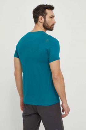 LA Sportiva tricou Van barbati, culoarea verde, cu imprimeu, H47733733