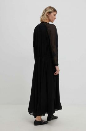 Answear Lab rochie culoarea negru, maxi, evazati