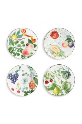 &k amsterdam un set de farfurii Plate Fruit 4-pack