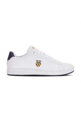 K-Swiss sneakers COURT SHIELD culoarea alb