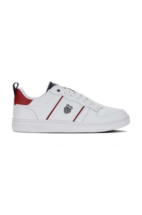 K-Swiss sneakers din piele LOZAN MATCH LTH culoarea alb