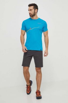 LA Sportiva tricou Trail barbati, cu imprimeu, F27614614