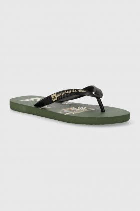 Quiksilver slapi barbati, culoarea verde